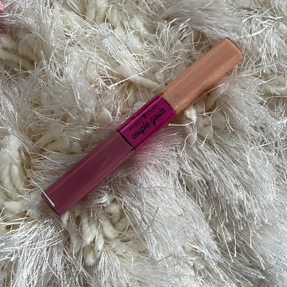 NEW- Tarte Sugar Rush Couple Goals Lip Gloss in Jelly/Donut